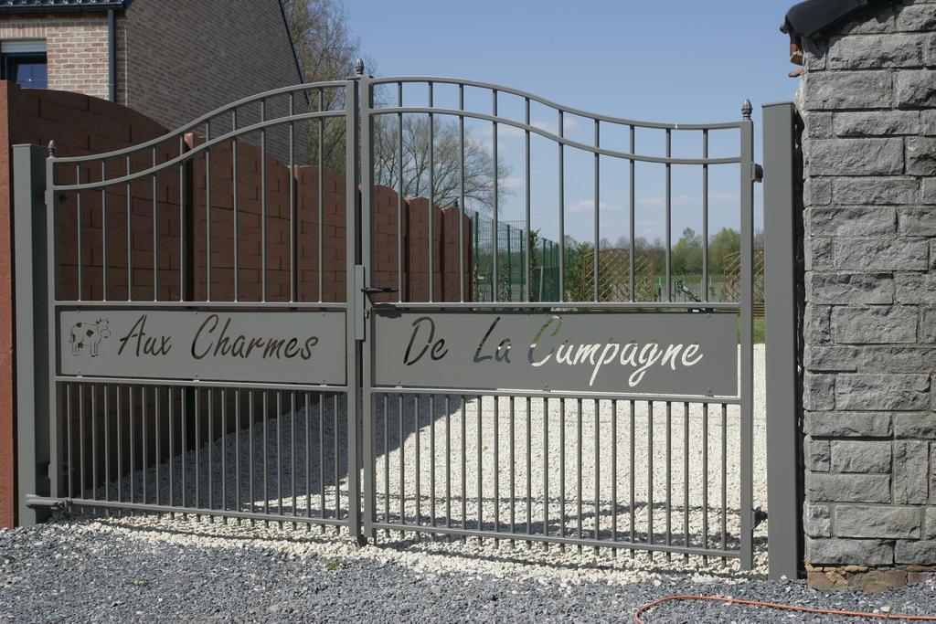 Aux Charmes De La Campagne Villa Hautrage Ngoại thất bức ảnh